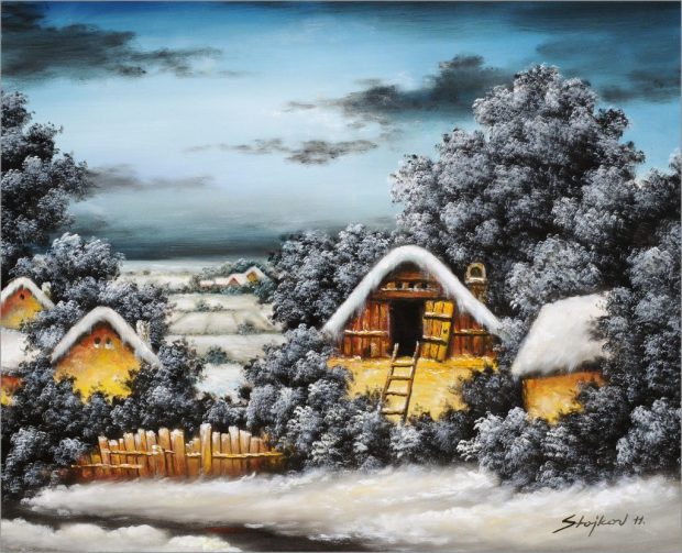 10-Zima-na-salašu-ulje-na-platnu-80-x-100-2011.-1024x831