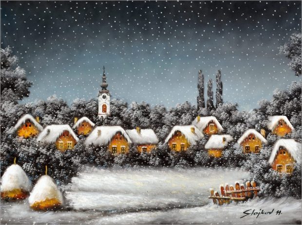 15-Snežna-idila-ulje-na-platnu-60-x-80-2011.-1024x765